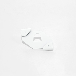 Clips de <span class=keywords><strong>plafond</strong></span> suspendu en acier blancs oblongs personnalisés en forme de T, <span class=keywords><strong>fixation</strong></span> pour rail de <span class=keywords><strong>plafond</strong></span> suspendu, matériel de <span class=keywords><strong>suspension</strong></span> pour éclairage LED - Product Image 3