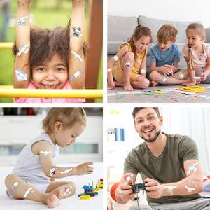 कस्टम 40 शीट कार्टून हैलो किटी वाटरप्रूफ इको-फ्रेंडली अस्थायी टैटू जन्मदिन थीम पार्टी आपूर्ति - Product Image 4