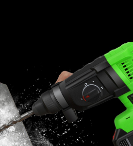 20V Cordless <b>Power</b> <b>Tools</b> 4 in 1 Lithium Hammer Multifunctional Impact Drill 26mm Brushless Rotary Hammer Set - Product Image 3