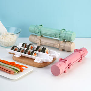 Camp Chef Cuisine <span class=keywords><strong>Sushi</strong></span> Roller <span class=keywords><strong>Kit</strong></span> Riz Maker Moule En Plastique <span class=keywords><strong>Sushi</strong></span> Bazooka Logo Personnalisé Cylindre <span class=keywords><strong>Sushi</strong></span> Outils Samoggiri 5pcs - Product Image 4