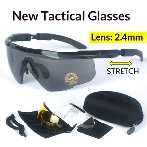 Nouvelles lunettes tactiques de type CS pour jeux de tir réalistes, lunettes de protection tactiques pour forces spéciales, lunettes pare-balles - Product Image 4