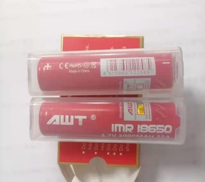 Chất Lượng Cao 18650 Có Thể Sạc Lại AWT 18650 Pin 18650 3000Mah 35A Pin Lithium Máy Xúc Lithium Battery Charger 12V - Product Image 2