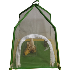 Forniture per giardino con gabbia per insetti a rete a farfalla rettili Pop-Up portatili bianchi per allevamento di osservazione all'aperto - Product Image 4