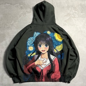 Sudadera con Capucha Personalizada para Hombre, 100% Algodón, Tejido de Rizo Francés, Estilo Holgado, Dobladillo sin Rematar, Transpirable, Ecológica, Digital - Product Image 4