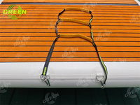 Offre Spéciale VERT Docks Yacht Pool Drop Deck Boat Island Fishing Swim Floating Water Gonflable Water Amusement Facilities