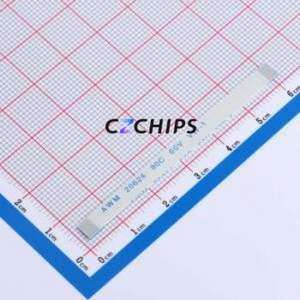 JS05A-08P-060-3-4 FFC Cable (Flexible Flat Cable) P=0.5mm Connector 8P 0.5mm 0.3mm Non-Inverting - Product Image 1