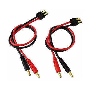TRX Male Female To 4.0MM Banana Plug 14AWG <b>Charging</b> <b>Cable</b> Adapter Wire For B6AC RC Charger Plant Protection Drone - Product Image 5