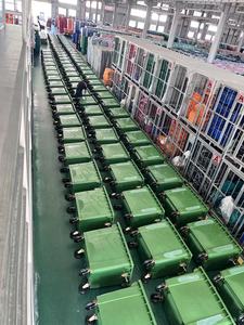 Thùng rác nhựa đứng ngoài trời, thùng đựng rác, hộp đựng rác ngầm, thiết kế thân thiện với môi trường, có bánh xe, dùng cho công cộng, chất liệu HDPE, 240L - Product Image 2