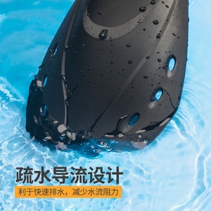 <span class=keywords><strong>Aletas</strong></span> <span class=keywords><strong>de</strong></span> buceo <span class=keywords><strong>de</strong></span> hoja corta Freediving TPR Flippers <span class=keywords><strong>Aletas</strong></span> <span class=keywords><strong>de</strong></span> <span class=keywords><strong>entrenamiento</strong></span> <span class=keywords><strong>de</strong></span> natación profesional para niños adultos - Product Image 3
