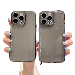 Funda Protectora para Teléfono <span class=keywords><strong>iPhone</strong></span>, Transparente, a Prueba de Golpes, Protección Total, Precio Bajo - Product Image 1