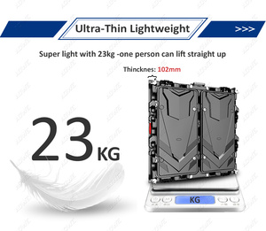 Écran LED pour piscine extérieure étanche IP65 960*960mm, mur vidéo LED Full HD P2.5 P4 P5 en aluminium moulé sous pression, écran LED AF Ultra- - Product Image 1