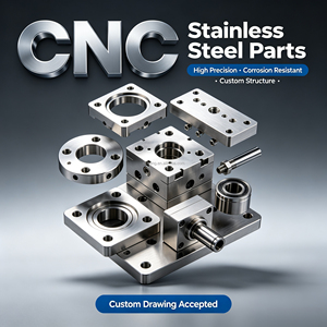 OEM Customized Automotive Machinery Professional Metal Processing <strong>CNC</strong> Lathe Rapid Prototyping Drilling Parts Stainless Machining - Product Image 1