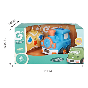 Voiture télécommandée pour bébé 27mhz 2 canaux Jouet de <span class=keywords><strong>train</strong></span> RC Jouet en vinyle Jouet anti-collision <span class=keywords><strong>Train</strong></span> pour enfants - Product Image 6