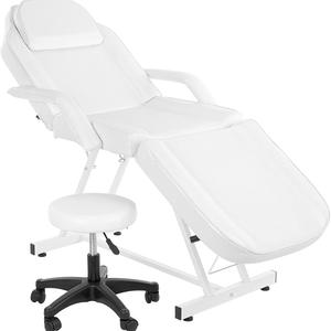 Meja Pijat Wajah, Kursi Tato yang Dapat Disesuaikan dengan Tempat Tidur Barber Gratis, Peralatan <span class=keywords><strong>Salon</strong></span> Spa, Desain Modern yang Nyaman - Product Image 2