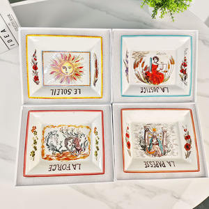 Estilo europeo Luz de lujo Personalidad creativa Serie Sun Star Hogar Oficina Bandeja de almacenamiento Cenicero - Product Image 2