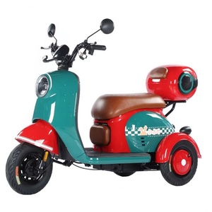 Triciclo Eléctrico Abierto de Dos Plazas de 8 Pulgadas, Motocicleta Eléctrica de Asiento Largo de 600W con Opciones de 48V/60V para Pasajeros - Product Image 6