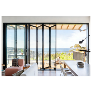 Fenêtre pliante en aluminium pour yacht, bateau de luxe, conception nautique personnalisée, intérieur incurvé, projet de présentation pour l'hôtellerie - Product Image 5