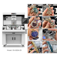 Machine automatique de pose de diamants et de pierres précieuses à grande vitesse pour zircon et autres pierres