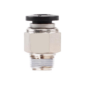 Connecteurs rapides pour tuyaux pneumatiques Xingchen, connecteur rapide droit, connecteurs PC4/6/8/10/12-M5/01/02/03/04 - Product Image 1