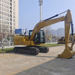 Excavadora de cadenas CAT313GC usada original de 12 toneladas de peso operativo con motor Cat, marca japonesa, en oferta. - Product Image 4