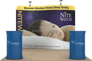 Sistema de soporte de exhibición de tela de tensión personalizable para stand de <span class=keywords><strong>Expo</strong></span> y promoción minorista - Product Image 2