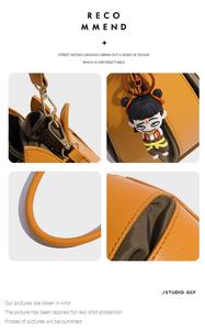 Personalizzabile borsa Tote a secchiello Jiang <span class=keywords><strong>Yan</strong></span> tulipano a forma di fiore fatto a mano diagonale croce impermeabile in poliestere nuovo creativo - Product Image 5