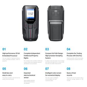 <span class=keywords><strong>ISO</strong></span>-zertifizierter HM-03-Alkohol tester Leichtes, langlebiges, klares Display Komplette IP-Rechte Essential Enterprise Safety Alcohol Tester - Product Image 2