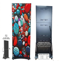 Jode HD couleur supprimer affiche Led écran debout au sol publicité led affichage d'affiche pour centre commercial