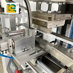 Mesin Press Panas Otomatis, Kunci Kombinasi Roda Nomor Bulat Mini Plastik Label Ukuran Produk Mesin Press Panas Memuat Makanan Otomatis