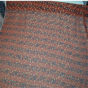 <span class=keywords><strong>Lurex</strong></span> 100% ผ้าไหมสำหรับผู้หญิงเสื้อผ้าเลดี้ขายร้อนส่วนลดกาแฟดอกไม้สีกาแฟผ้าไหมผ้าโลหะ - Product Image 2