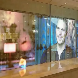 Panneau LED P4-8 d'intérieur, affichage mural vidéo flexible et transparent pour supports publicitaires, signalisation numérique SDK Concerts-IP65 - Product Image 1