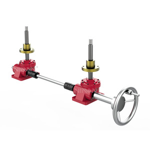 Китай, механический винтовой домкрат, механический винтовой домкрат с ручным колесом - Product Image 1