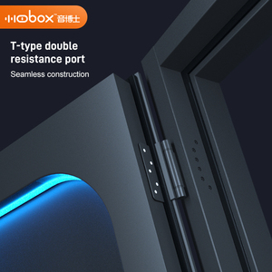 Chất lượng cao Nhà máy trực tiếp tùy chỉnh LED thép không gỉ KTV Cửa Cách âm acoustic Đảng rạp hát tại lối vào phòng cửa - Product Image 5