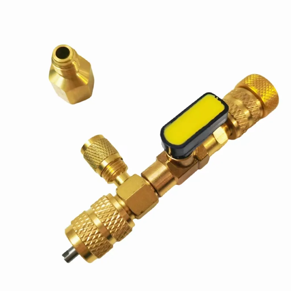 Valve Core Remover מתקין כלי, R410A R22 AC רדר Valve Core Remover, HVAC Valve Core הסרת מתקין