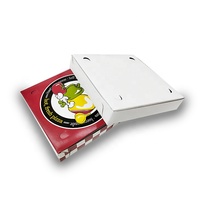 Emballage de logo personnalisé de bonne qualité Boîtes en carton Boîte à pizza de vente en gros de papier ondulé imprimé