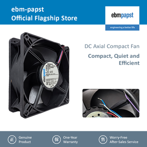 Ventilador Axial de CC ebmpapst 4418-2HHP 120*120*38mm 48VDC 285m3/h 5000RPM 13W 0.27A, Refrigeración Eléctrica, OEM ODM - Product Image 2