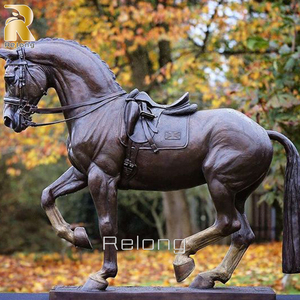 Escultura de Caballo de Bronce de Tamaño Real, Precio de Fábrica, Venta Caliente, para Jardín Exterior - Product Image 1
