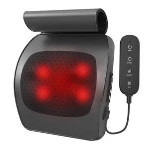 Coussin de massage JH-019P rechargeable par USB avec compresse chaude pour le cou, la taille, le dos et les jambes - Product Image 2