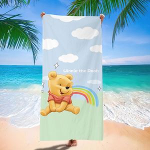 Hot Selling Wholesale High Quality Kids Cartoon Red Panda Pattern Superfine Fiber Digital Printed Quick Dry Beach & <b>Bath</b> Towel - Product Image 2