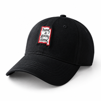 Casquette de baseball 100 % coton tendance avec broderie « Have a Good Time », légère, protection solaire, réglable