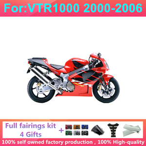 NUEVO Kit Completo de Carenado ABS para Motocicleta Compatible con VTR1000 <span class=keywords><strong>VTR</strong></span> <span class=keywords><strong>1000</strong></span> SP1 2000 <span class=keywords><strong>2001</strong></span> 2002 2003 2004 2005 2006 Kits de Carenado Completo Carrocería - Product Image 3