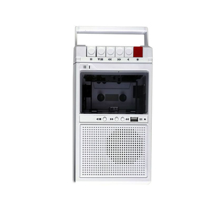 Lecteur de cassettes portable rétro noir avec Bluetooth, USB, carte TF et fonction d'inversion automatique pour l'enregistrement à domicile et en étude - Product Image 3