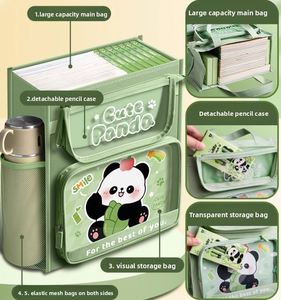 กระเป๋าผ้าใบอเนกประสงค์ขนาดใหญ่สำหรับใส่เอกสาร: กระเป๋าใส่เอกสาร A4 แบบมีซิป สำหรับจัดเก็บเครื่องเขียนแบบพกพาและจัดระเบียบ - Product Image 2