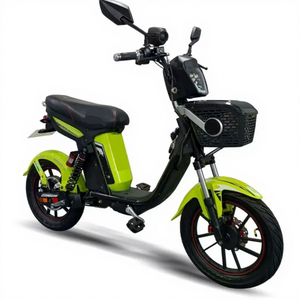 Popolare <span class=keywords><strong>Bicicletta</strong></span> Elettrica da 18 Pollici, Scooter Elettrico 350W 25KM/h 12Ah/15Ah/17.5Ah/20Ah con Motore Posteriore 48V, Bici Elettrica Economica - Product Image 1