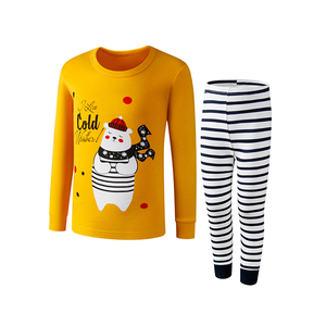 Pyjamas pour enfants en coton de haute qualité, chauds et confortables, vêtements de nuit pour enfants, ensembles de pyjamas thermiques à motifs de dessins animés pour garçon et fille - Product Image 6