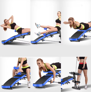 PINJIAN, gimnasio en casa, ejercicio, banco con mancuernas, equipo de Fitness para interiores, Banco <span class=keywords><strong>plegable</strong></span> para sentarse - Product Image 4