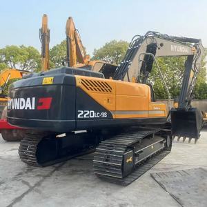 Offre Spéciale mini-pelle hydraulique Hyundai 220LC-9S d'occasion à bas prix avec moteur japonais d'origine à Shanghai - Product Image 1