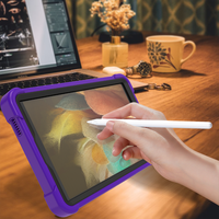 Coques de protection robustes antichoc en silicone et PC avec béquille pour tablettes Fire HD 8 2022 et HD 8 Plus 2022
