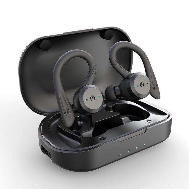Newest IPX7 Waterproof Sport Earphones Wireless in Ear Headphones Button Controls TWS Earbuds