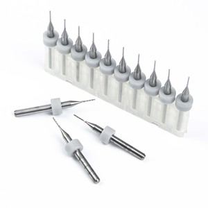 50-mảnh Micro PCB Carbide Router Bit Kit thép CNC Cutter phay khắc Bit Set Nhựa PCB khoan End Mill Cutter máy - Product Image 1